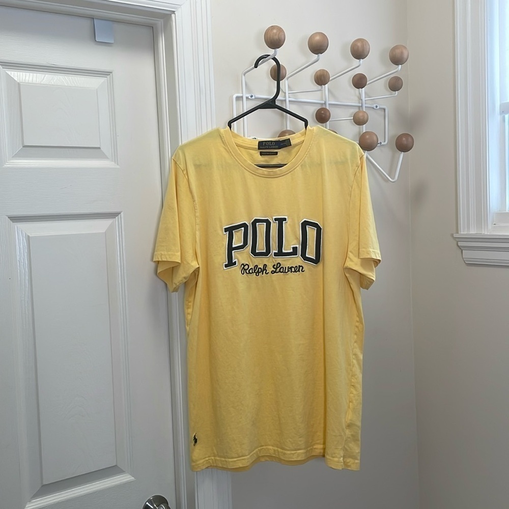 Ralph Lauren - Classic Polo T-Shirt - Yellow - Small